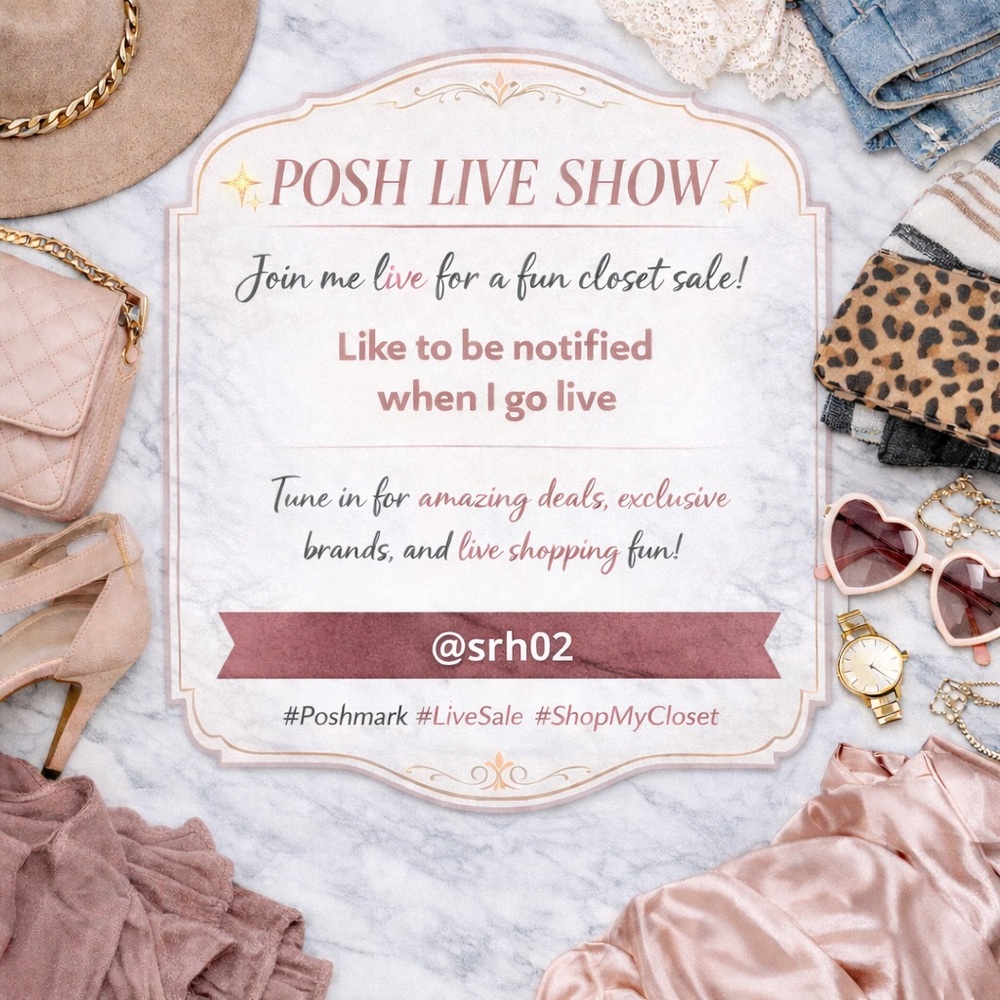 🌸🛍️📣LIVE SHOW NOTIFICATION 📣 🛍️🌸